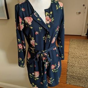 Cupcakes and camera Floral romper.